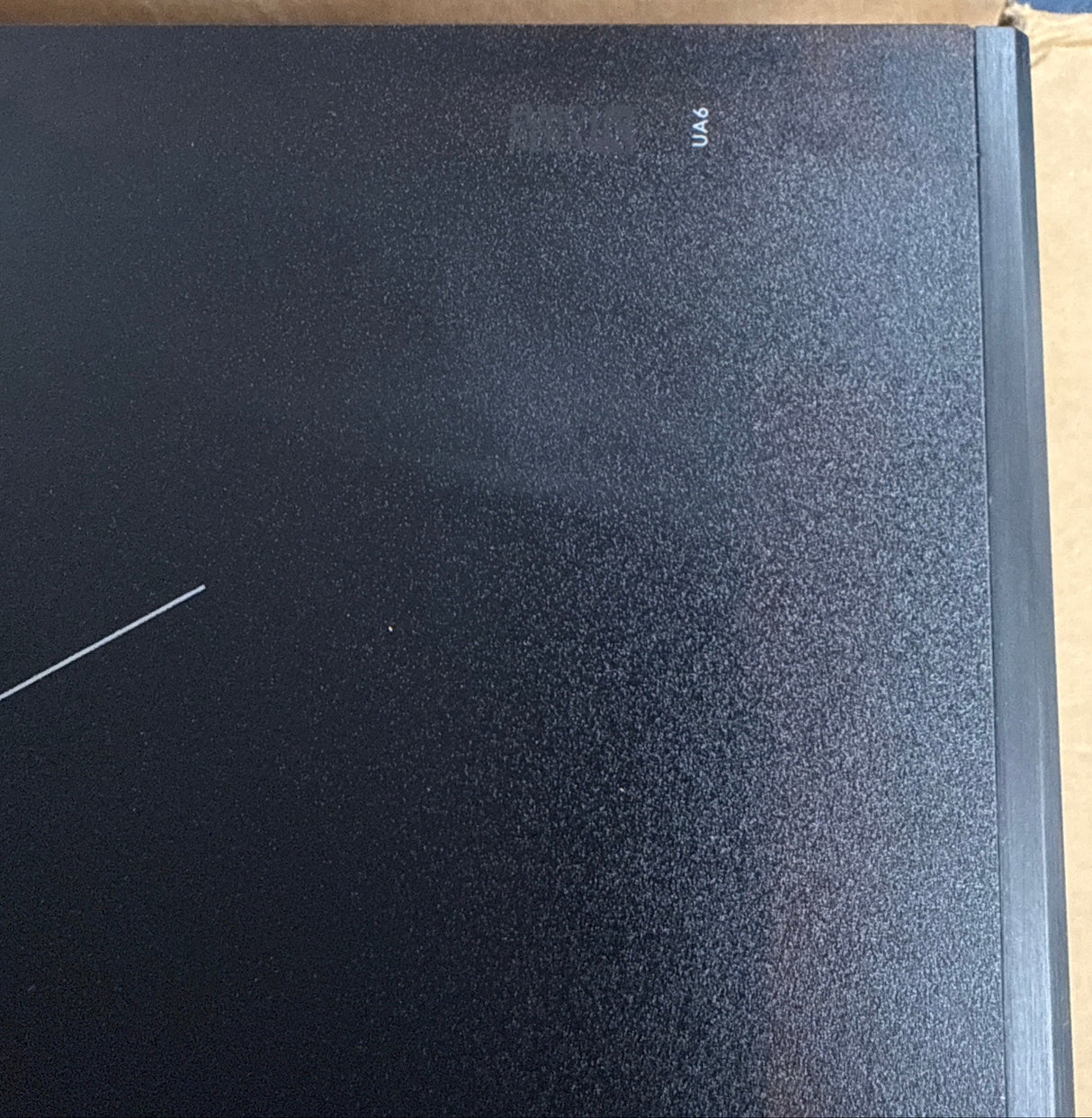 AEG 6000 SaphirMatt® NCH84B03AZ (56) 80cm 4 Zone Induction Hob with Venting Extraction in Matt Black - A+ Rated - (Blemished ) - HW182356