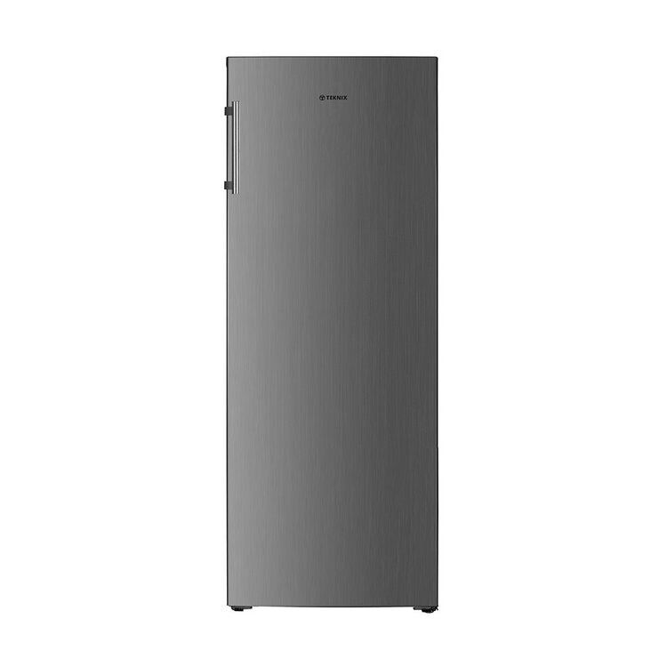 Teknix TFF1435X freestanding upright freezer SILVER Frost Free HW180530