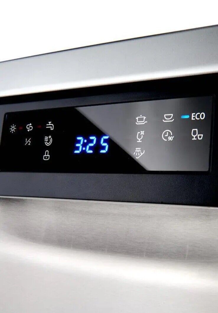 Teknix 45cm slimline free standing dishwasher TFD455S Stainless Steel HW180743