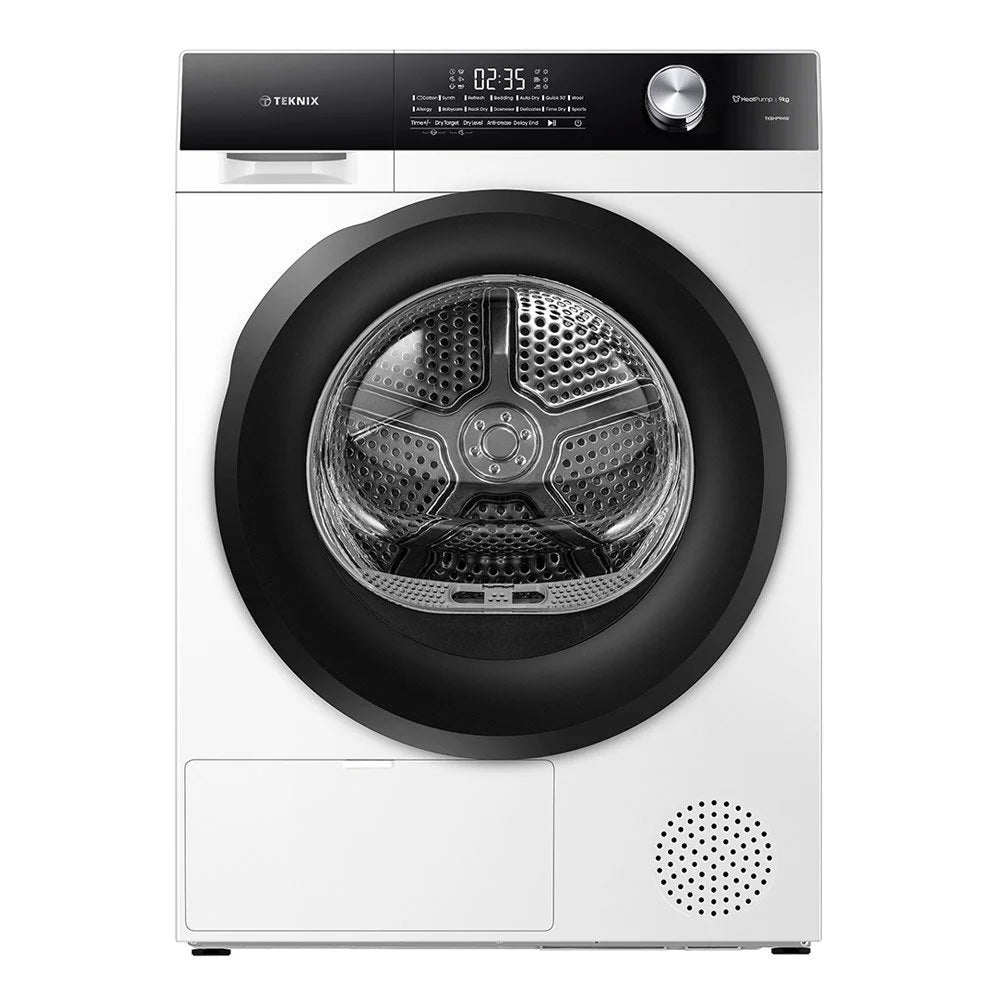 Teknik TK5HP9HW 9KG 5 Series Heat Pump Dryer in White - A++ Rated - 5 Year Guarantee - POHW0136