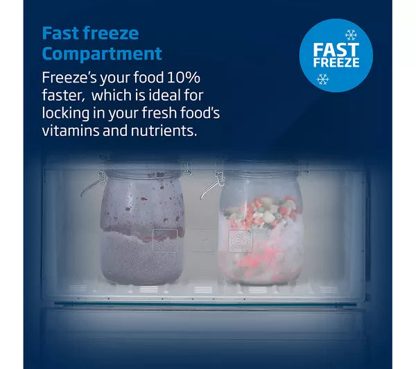 Beko BCFD4V50 (92) 50/50 Frost Free HarvestFresh™ Integrated Fridge Freezer with Sliding Hinge - E Rated - (Ex Display) - HW182592