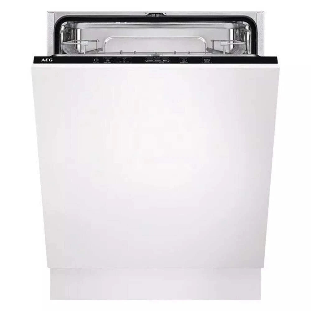 AEG FSB42607Z (04) Air Dry 3000 Fully Integrated Built In Dishwasher - Black Control Panel with Sliding Door Fixing Kit - (Ex Display) - HW182280