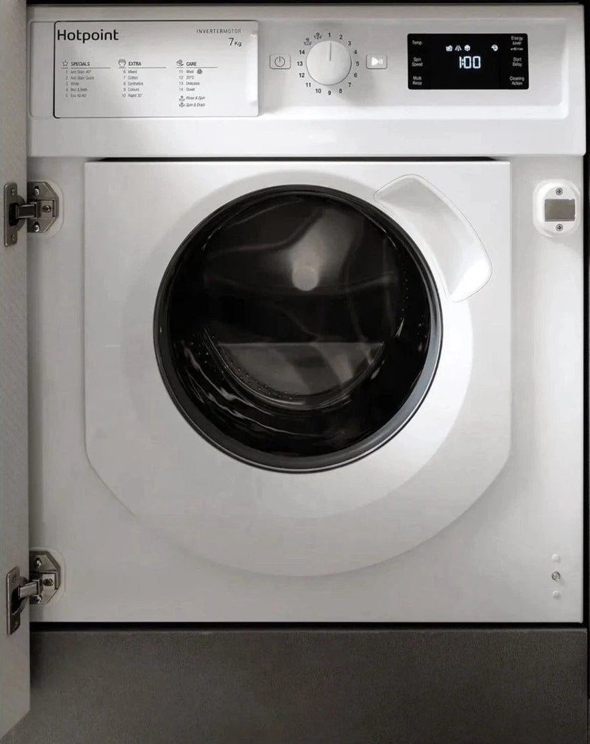 Hotpoint BI WMHG 71483 UK N (94) 7KG 1400RPM Integrated Washing Machine ex display - HW182694