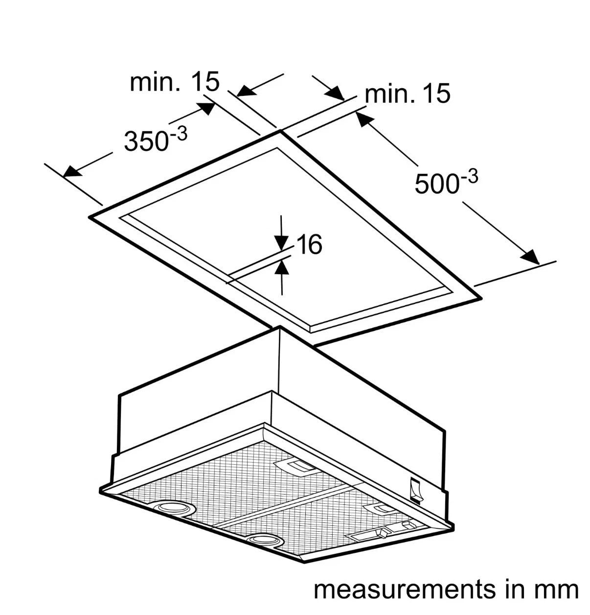 Neff N30 D5645X0GB (46) Canopy Extractor Hood in Silver - (Tatty Box) - HW182146