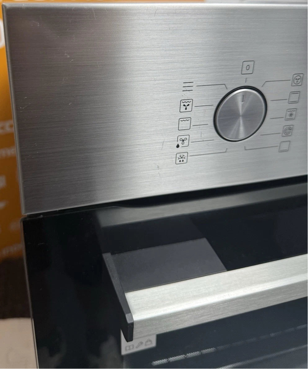 AEG Series 6000 OS6AB50AM (94) Sense Cook Aqua Clean Built-in Single Oven in Stainless Steel - A+ Rated - (Blemished) - HW182294