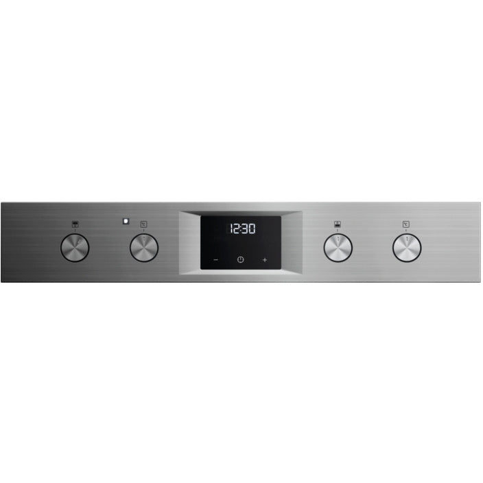 AEG 600 OU5NU20M (07) SurroundCook Clean Enamel Built-under Double Oven in Stainless Steel - A/A Rated - (Tatty Packaging) - HW182407