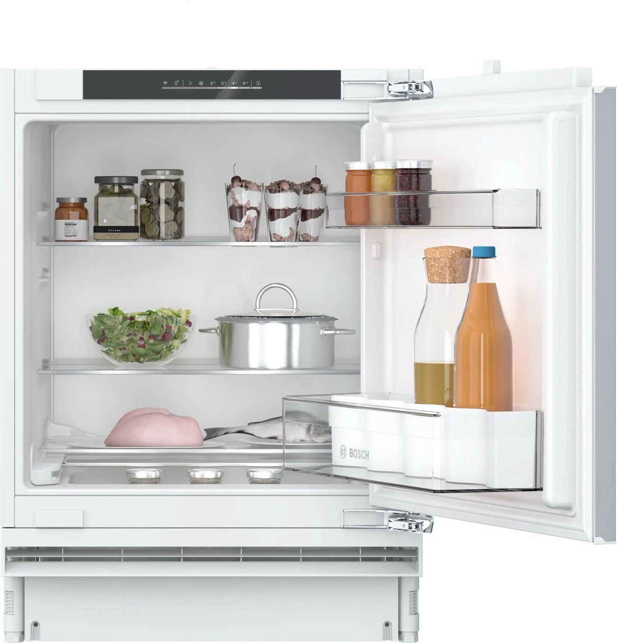 Bosch Series 4 KUR21VFE0G (87) 134 Litre Integrated Under Counter Fridge - E Rated - (Ex Display) - HW182387