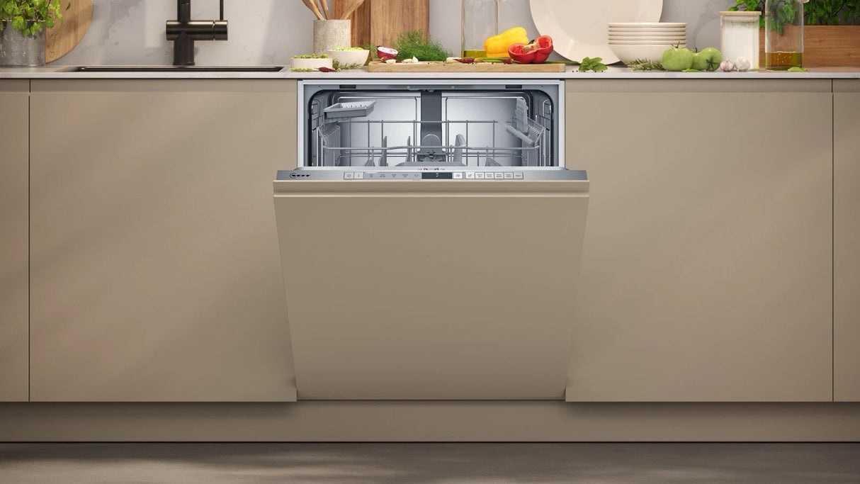 Neff N30 S153HTX02G (27) Wi-Fi Enabled Full Size Integrated Dishwasher - (Ex Display) - HW182427