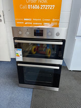 AEG 6000 Series DCB535060M (28) Double Built In Oven in Stainless Steel - A/A Rated - (Ex Display) - HW182728