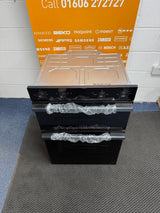Hisense BID914221ADBG Double Built In Oven In Black - Air Fry - A Rated - ex display HW182396