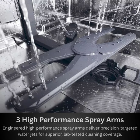 Teknix Series 3 TX3FD618 15 Place Settings Full Size Dishwasher In White- C Rated - POHW0097 **Packed with features normally only found in more expensive dishwashers and a 3 year Warranty**