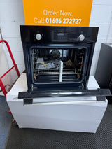 Bosch Series 2 HHF113BA0B (04) Built-In Electric Single Oven in Black with 13 Amp Plug - A Rated - (Ex Display) - HW182504