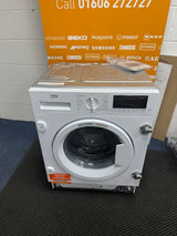 Beko WTIK94121F (10) Integrated 9KG 1400 Spin Washing Machine in White - A Rated - (Ex Display Dented) - HW181810