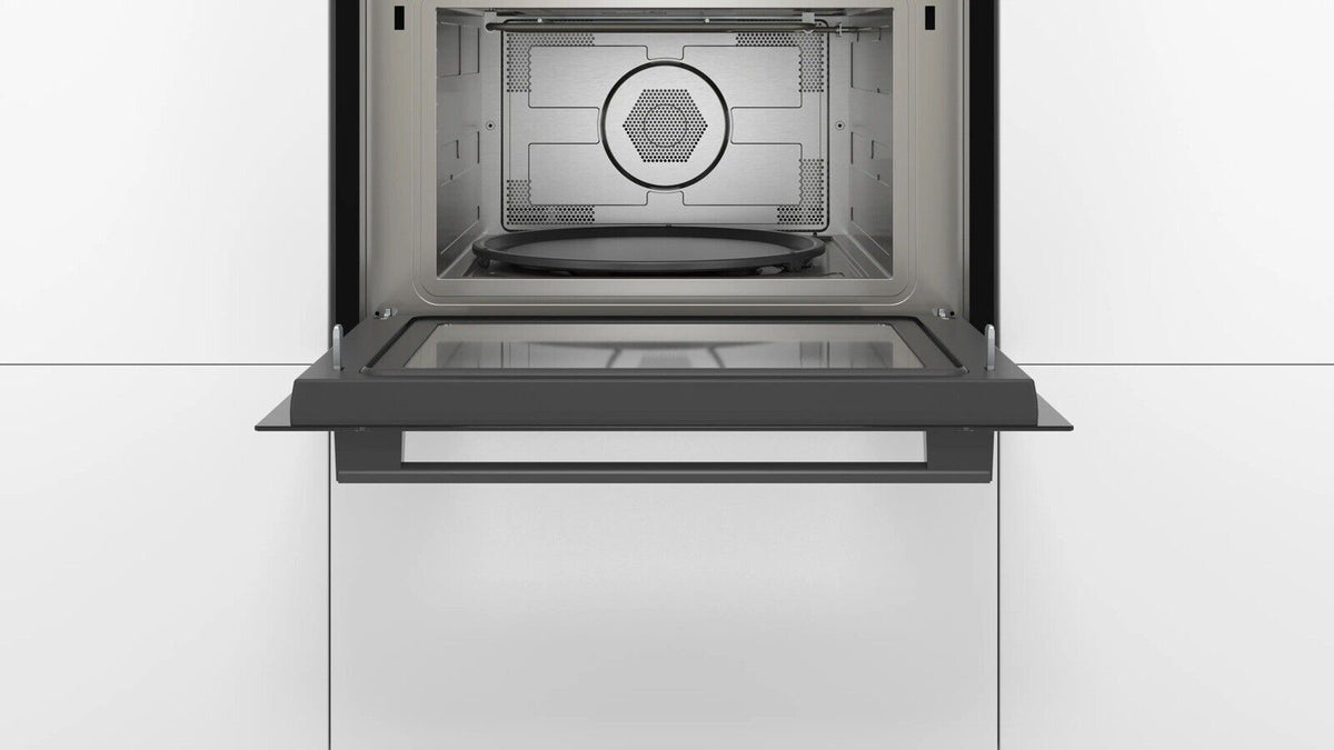Bosch Series 4 CMA583MB0B (71) Integrated Compact Combination Microwave Oven in Black - (Tatty Box) - HW182771