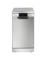 Teknix 45cm slimline free standing dishwasher TFD455S Stainless Steel HW180743