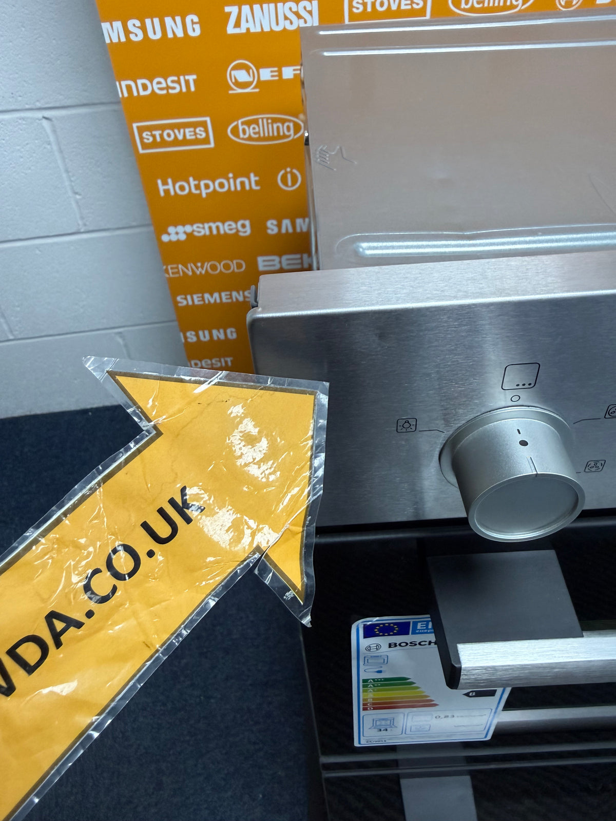 Bosch Series 2 MHA133BR0B (89) Built In Electric Double Oven in Stainless Steel - A Rated - (Ex Display Blemished ) - HW182689