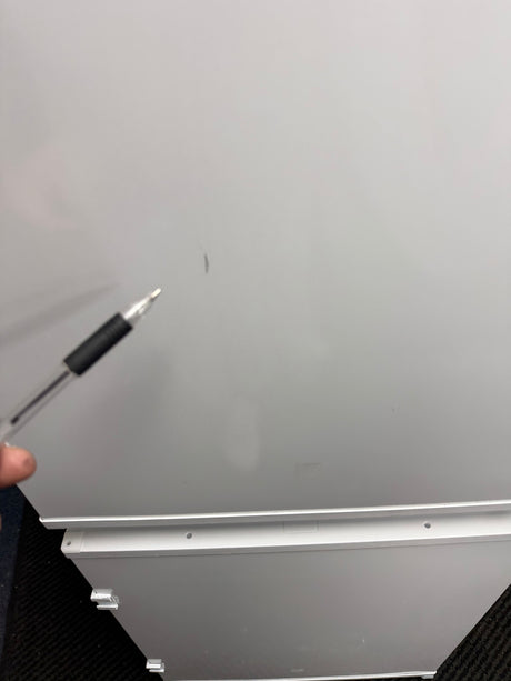 AEG 6000 TwinTech® OSC6N181ES (47) 177cm 70/30 Integrated Fridge Freezer with Sliding Door Hinge in White - E Rated - (ex display ) - HW182147