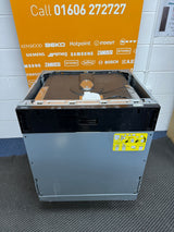 AEG FSB42607Z (87) Air Dry 3000 Fully Integrated Built In Dishwasher - Black Control Panel with Sliding Door Fixing Kit - (Ex Display Graded) - HW182187 - MANAGERS SPECIAL PRICE £287.20