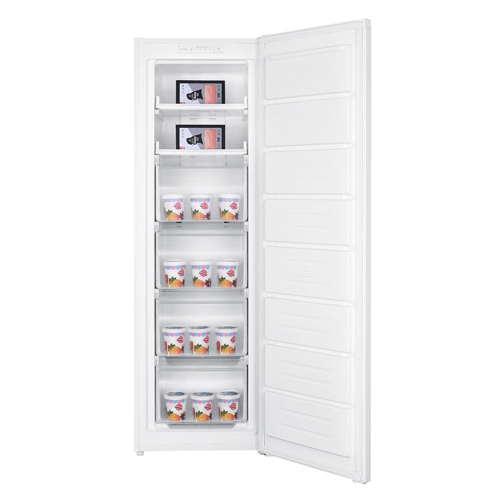 Teknix TFF1715W 204 Litre Total No Frost Single Door Freezer in White - E Rated - POHW0122 **(Suitable for Garage Use -15°C)**