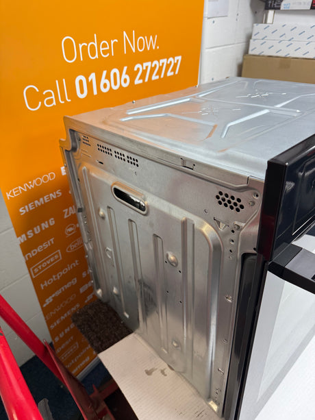 AEG 3000 BEX535A61B (45) Built In Electric Single Oven in Black with AirFry and Aqua Clean Enamel  - A+ Rated - (Blemished) - HW182445