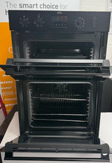 AEG 6000 DCB535060B (74) SurroundCook Electric Double Built-in Oven in Black - A/A Rated - (Ex Display) - HW182574