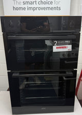 AEG 6000 Series DCE531160B (36) Built-in Electric Double Oven in Black - 61L/42L - A/A Rated - (Ex Display)- HW182536