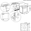 AEG BEX335011M (95) SurroundCook Built-in Electric Single Oven with Aqua Clean in Stainless Steel - A Rated - (Blemished) - HW181795