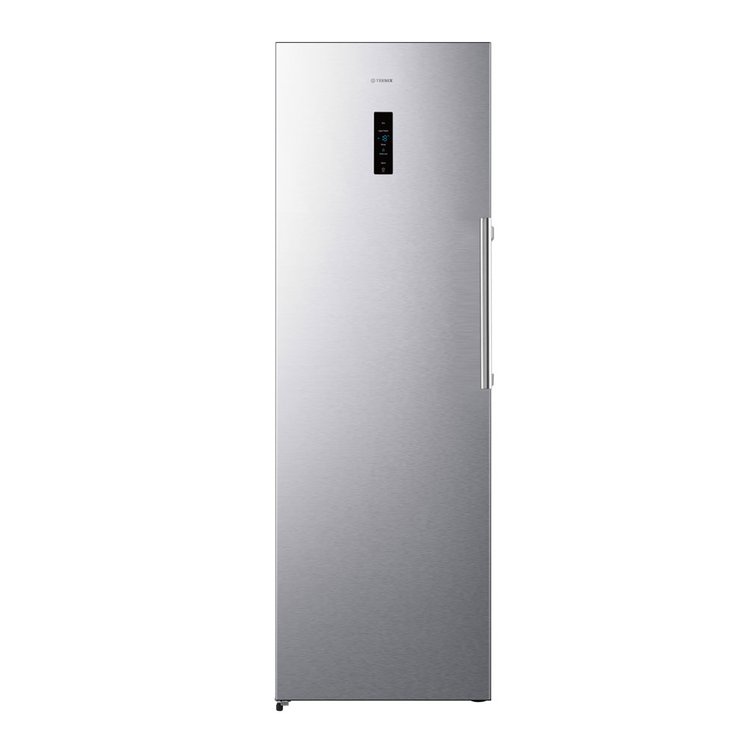 Teknix TH60TNFX 274L Total No Frost Single Door Freezer in Brushed Seel - E Rated - POHW0073 **(Suitable for Garage Use -15°C)**