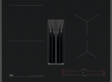 AEG SaphirMatt® TCH74B01FZ (45) 71cm 4 Zone Induction Hob with Venting Extraction in Matt Black - A+ Rated - (Tatty Box) - HW181645