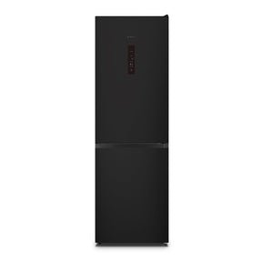 Tecknix 304 Litre Total No Frost Fridge Freezer in Black Inox FFH1865BIX from HomeWise
