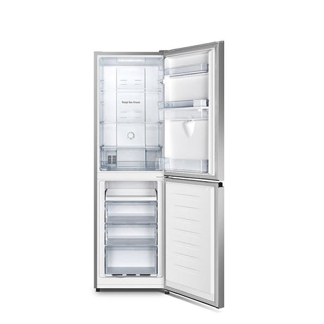 Teknix FFH1825WS 182cm Total No Frost Fridge Freezer with Water Dispenser in Silver