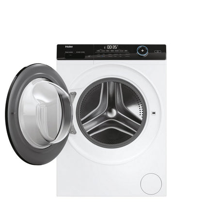 Haier HWD90-B14959U1 9+6 KG 1400 Spin, Smart WiFi Enabled, Washer Dryer Stock photo door open
