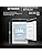 Teknix BITHUL4 Integrated Undercounter Larder Fridge - Built In with 138 Litre Capacity - Reversible Door - Digital Controls - White [Energy Class E]  stock photo Volume label