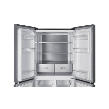 Teknix TMD18079BI 80cm Multi Door Fridge Freezer in Dark Inox - 466 Litres - E Rated