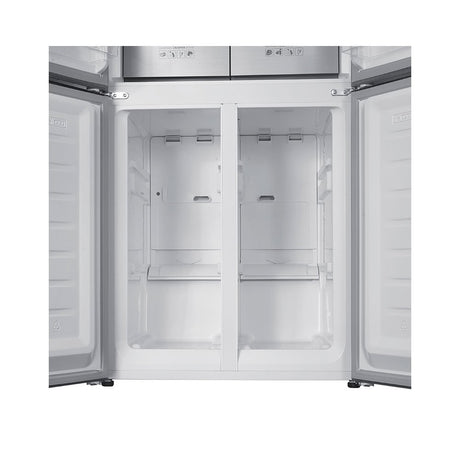 Teknix TMD18079BI 80cm Multi Door Fridge Freezer in Dark Inox - 466 Litres - E Rated