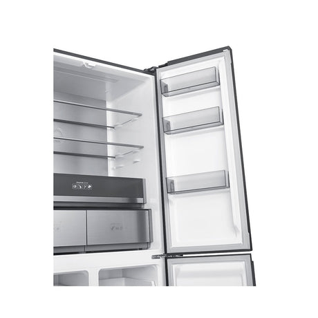 Teknix TMD19091SIBI 505 Litres Multi Door American Fridge Freezer in Dark Inox - E Rated Stock photo top refrigeration zone