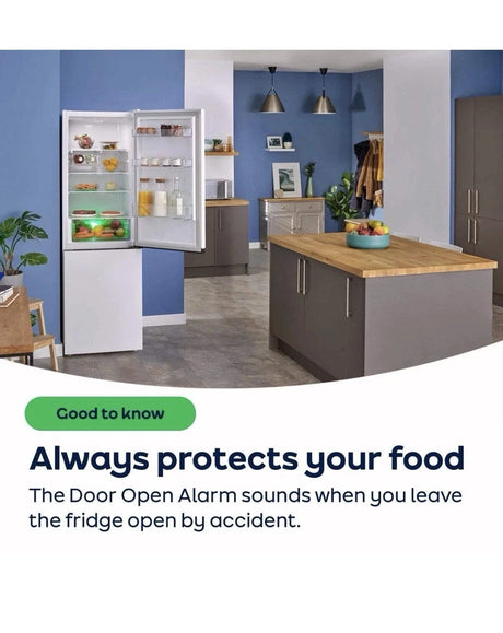 Beko BCFD4V73 (91) 70/30 Frost Free HarvestFresh™ Integrated Fridge Freezer with Sliding Hinge - E Rated - (New Tatty Box) - HW182591