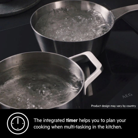 AEG IKX64301CB (81) 3000 Series 60cm 4 Zone Induction Hob - (Ex Display Slightly Blemished)) - HW181981