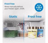 Beko BCFD4V50 (92) 50/50 Frost Free HarvestFresh™ Integrated Fridge Freezer with Sliding Hinge - E Rated - (Ex Display) - HW182592