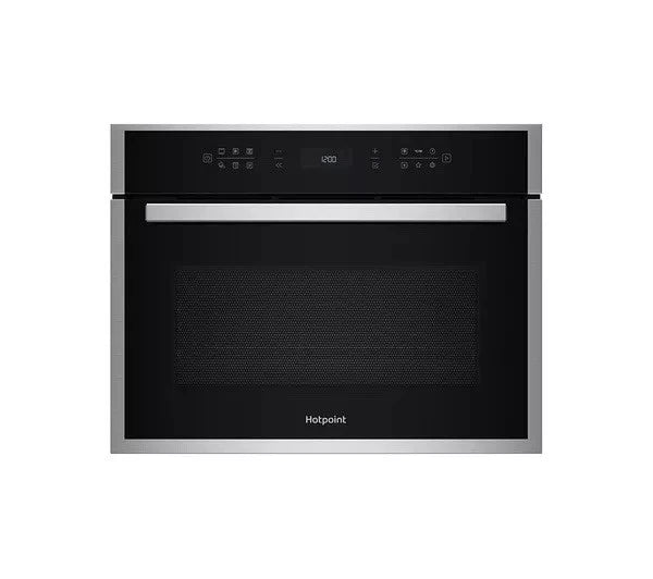 Hotpoint Cook on 3 HCW6O7HTSXUK (13) 53 Litre 950W Built-in Compact Oven with Microwave in Stainless Steel - (Blemished) - HW182313