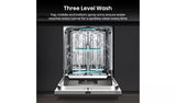 Hisense HV673A60UK (42) Full-Size Fully Integrated Dishwasher with Top Cutlery Tray - A Rated - (Ex Display) - HW182142