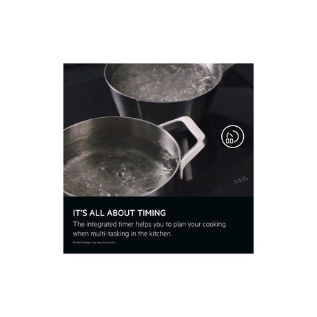 AEG IKX64301CB (81) 3000 Series 60cm 4 Zone Induction Hob - (Ex Display Slightly Blemished)) - HW181981