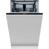 Hotpoint HP4ID11CS80UK (97) 45cm Slimline Integrated Dishwasher with 11 Place Settings - D Rated - (Ex Display) - HW182697