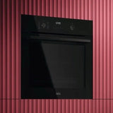 AEG 6000 Series OS6PB50AK (30) Built-in Electric Single Oven with Pyrolytic Self Cleaning in Black - A+ Rated - (Ex Display) - HW182330