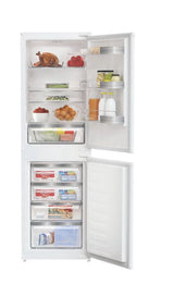Hotpoint HPKH 1262B4UK (57) 54cm 50/50 Integrated Built-in Fridge Freezer in White - E Rated - (Ex Display) - HW182757