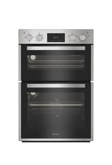 Hotpoint DIH 10D IX 113 Litre Double Built-in Oven in Stainless Steel - A/A Rated - (Ex Display) - HW182399