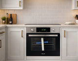 Candy (Neue) FNPX615 Built-in Electric Single Oven with 13 Amp Plug in Stainless Steel - POHW0144