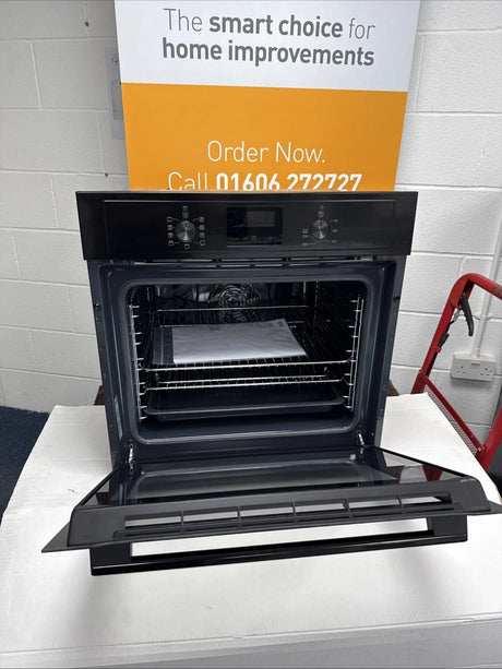 AEG  BEX335011B 3000 Series SurroundCook Built-in Electric Single Oven in Black - A Rated - HW182025