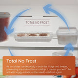 Hotpoint HTC20 T322 UK (31) 194cm Extra Tall 280L 70/30 Integrated No Frost Fridge Freezer - Sliding Door Hinge - E Rated - (Ex Display) - HW182431
