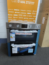 Belling BEL 444411631 BI703MFC Built-under Electric Double Oven in Stainless Steel - A/A Rated - (Ex Display) - HW182083